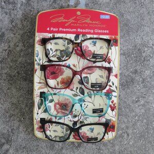 (A-10)Marilyn Monroe 4-Pair Premium reading glasses